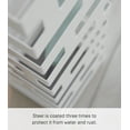 thumbnail image 5 of Yamazaki Home Umbrella Stand - Two Styles, White, Steel, Square,  Holds 4 umbrellas, No Assembly, 5 of 7