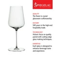 thumbnail image 3 of Spiegelau Definition Universal Glasses, Crystal Wine Glasses Gift Set, 19oz, 3 of 8