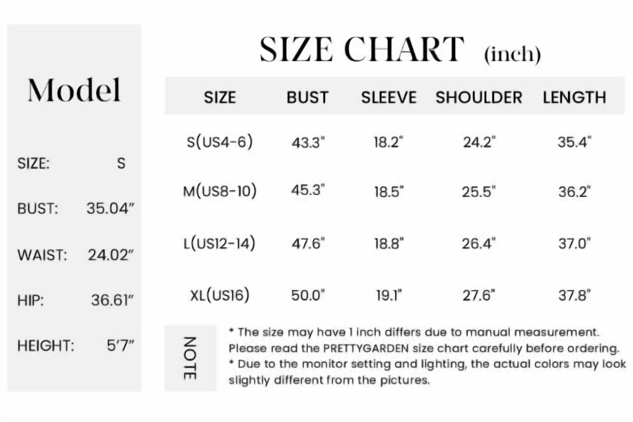PRETTYGARDEN Women's Long Sleeve Cardigan Sweater With Pockets photo 6