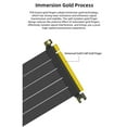 thumbnail image 2 of for PCI-E 4.0 X16 Riser Cable Video Card25/30cm Extension Shielded 90°Mounting, 2 of 9