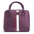 thumbnail image 4 of Fit + Fresh Bloomington Womens Lunch Bag, Insulated Lunch Box With Containers, Plum Stripe, 4 of 7