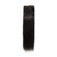 thumbnail image 4 of 100% Human Hair Clip In Hair Extensions 15 Colors Can Curly Dyed Washed 1 Piece/5 Clips Light Brown 18”-50g, 4 of 6