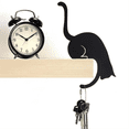 thumbnail image 5 of Wall Mounted Key Holder Room Decor Wall Key Rack Leash Hanger Retro Wall-Mounted Animal Key Hook Cat, 5 of 6