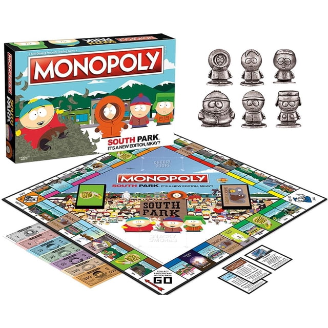 Juego de mesa Monopoly USAOPOLY South Park Comedy Central para 2-6 jugadores
