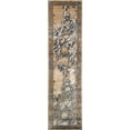 thumbnail image 5 of La Dole Rugs Contemporary Marble Pattern Bordered Abstract Long Runner Rug - Premium Durable Carpet for Living Room, Entrance, and Hallway - Silver, Beige, and Grey, 3x10 (2'7" x 9'10", 80cm x 300cm), 5 of 7
