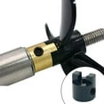 thumbnail image 4 of Conector de Muleta de Perro Zulema Tenedor de Paleta Modelo 4 MM Negro, 4 of 8