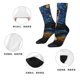 thumbnail image 5 of Fotbe Vintage Starry Sky Labrador A Calcetas Largas con Estampado para Hombre y Mujer – Calcetas de Compresión Transpirables y Elásticas, Viajar y Uso Diario Talla 5-11, 5 of 6