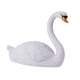 thumbnail image 3 of Estatua de cisne coleccionable, adorno para jardín, balcón, etc. blanco A, 3 of 9