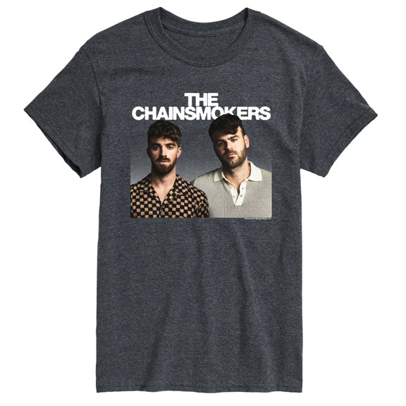The Chainsmokers - White Logo Classic - Men's Short Sleeve Graphic T-Shirt