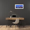 thumbnail image 3 of Zheng, Michael 14x8 White Modern Wood Framed Museum Art Print Titled - The Steel City, 3 of 4