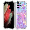 thumbnail image 1 of Magic Galaxy Planet Case for Samsung Galaxy S21 Ultra,Aesthetic Art Design Pattern Soft TPU Bumper Case Cover, 1 of 5