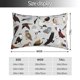 thumbnail image 2 of Balery Animal Bird Funda de Cojín Estampada, Regalos para Mujeres, Regalos de Amor para Ella, Regalos para Novia o Esposa, Funda de Almohada-14"x20", 2 of 6