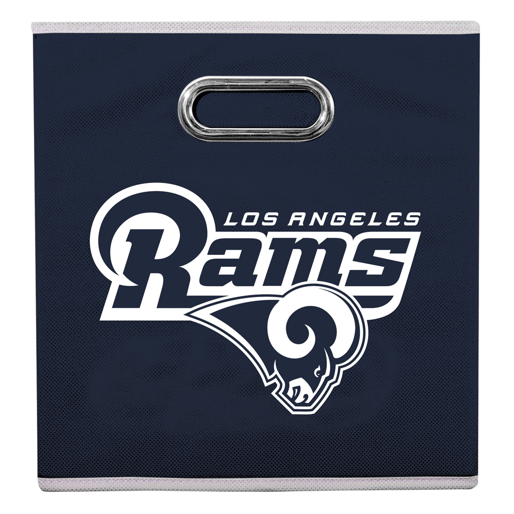 Franklin Sports NFL Los Angeles Rams Collapsible Storage Bin
