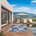thumbnail image 3 of Coastal Sea Turtles Outdoor Rug for Patio/Deck/Porch, Non-Slip Large Area Rug 3 x 5 Ft, Blue Summer Coral Ocean Beach Anchor Indoor Outdoor Rugs Washable Area Rugs, Camping Rug Carpet Runner, 3 of 8