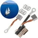 thumbnail image 3 of Juego de escobillas de carbón Sharpla 63P-82181 62X-4386K 63P-43892-10 compatible con motor fueraborda 2T y 4T, 3 of 5