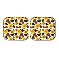 thumbnail image 7 of Windshield Sun Shade, Sunflower Cow Foldable Car Sun Shade Windshield For Front, 2 Pieces, 7 of 7