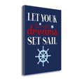 thumbnail image 1 of 32"x40" Let Your Dreams Set Sail By Tamara Robinson on Canvas Fabric Multi-Color, 1 of 2