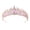 C, variant on Pack Glittering Rhinestone Non- Headbands for Women, Sparkling Heart Adjustable Wedding Bridal