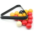 Aaweal Deluxe Billiard Pool Ball Set, Red and Yellow, 16 Balls with ...