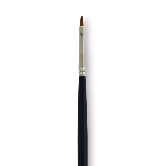 Dynasty Pure Red Sable Brush - Flat, Refill Brush, Size 0