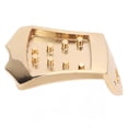 thumbnail image 2 of Mandolin Tailpiece, Mandolin Tailpiece Replacement Upgrade Look Durable Improve Tone Volume Persistence  For Musical Instruments Gold, 2 of 8