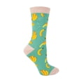 thumbnail image 1 of Miss Sparrow - Ladies Breathable Soft Novelty Bamboo Socks | Patterned Striped Polka Dot Socks, 1 of 2
