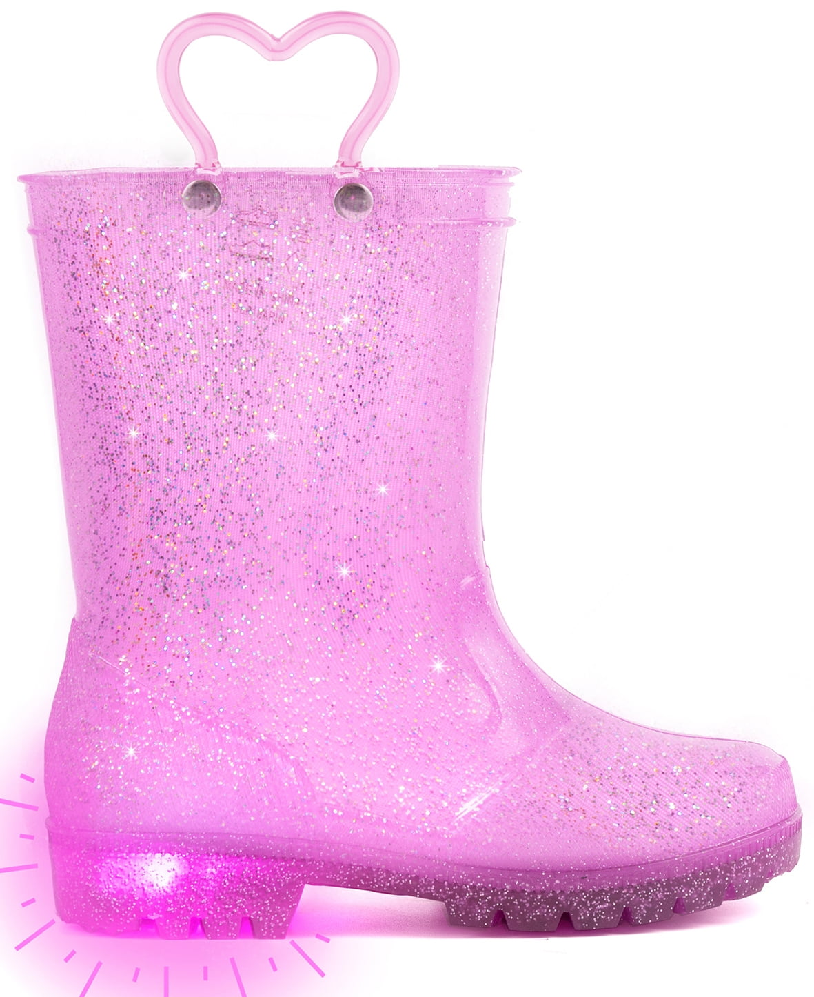 Details about   HugRain Light Up Rain Boots for Little Kids 