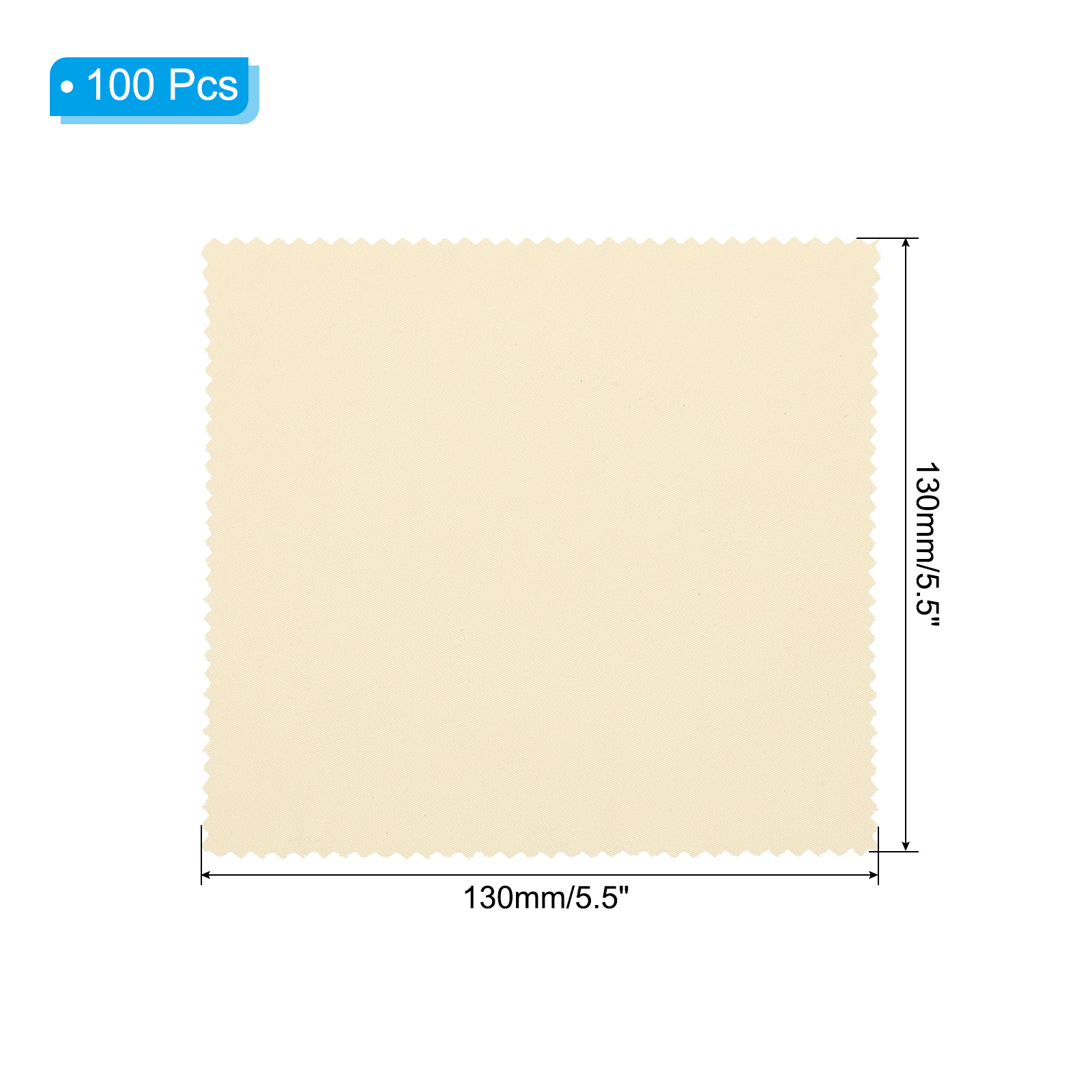 Unique Bargains Eyeglass Microfiber Cleaning Cloth for Camera Lenses, Glasses Yellow