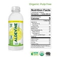 thumbnail image 3 of Aloevine Organics Lemonade Organic Aloe Drink, 16.9 fl oz, 12 Count Bottles, 3 of 6