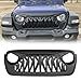 thumbnail image 3 of AMERICAN MODIFIED Grille avant Agressive Compatible avec Jeep 2018+ Wrangler JL et 2020+ Modèles Gladiator JT avec Caméra de Piste, Noir Mat, 3 of 4