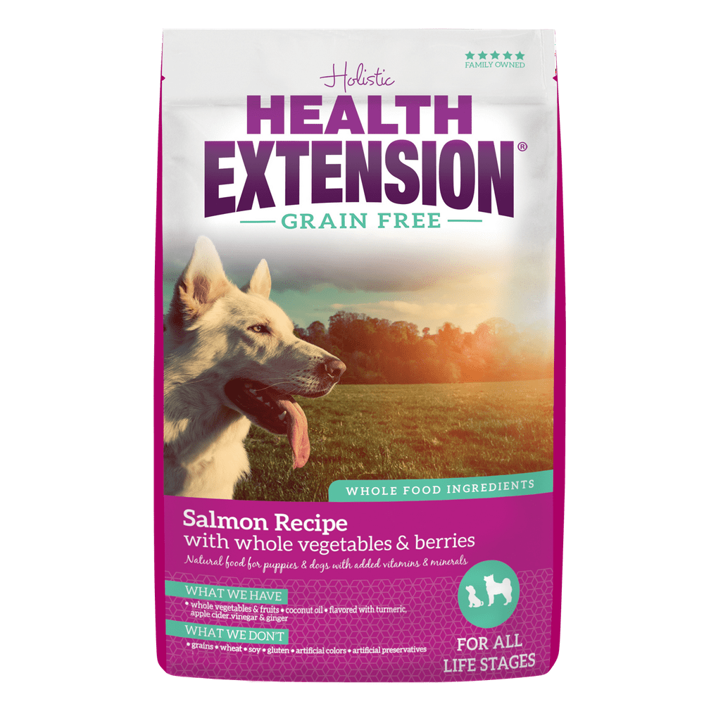Health Extension Grain Free Salmon Recipe Dry Dog Food, 10 ...
