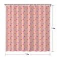 thumbnail image 5 of Pink Butterfly Pattern Shower Curtain 72"x72" ,Bathroom Decorative Shower Curtains Set with 12 Hooks,Modern Waterproof Washable Shower Curtain, 5 of 6