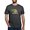 Dark Heather, variant on - Alabama Orange Beach T Shirt - Mens Tri-blend T-Shirt