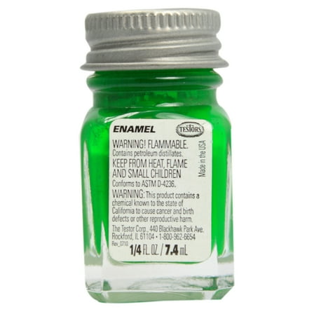Testors Enamel Paint, .25 oz., Green
