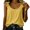 Yellow, variant on Comdrip Crop Cotton Linen Tank Tops for Women Bowknot Ruched Crew Neck 2026 Summer Casual Sleeveless Fitted Loose Fit Beige L