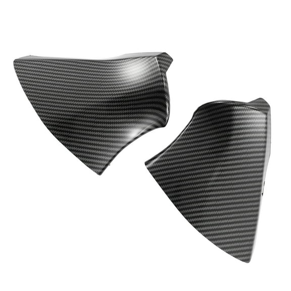 Unique Bargains 1 Pair Front Left Right Side Rearview Mirror Triangle Base Cover for Toyota Highlander 2020-2022