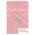 thumbnail image 5 of Rosyn Home Hotel Quality 100% Turkish Cotton 6 Piece Bath Towel Set Light Pink, 5 of 5