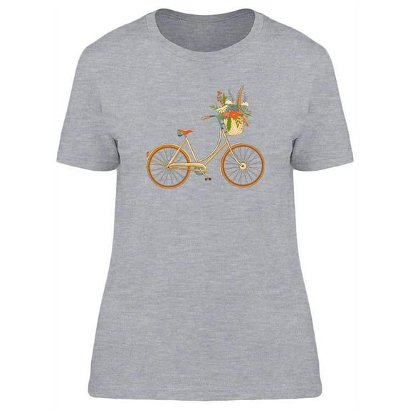 Decorative Yellow Bike T-Shirt Women -Image by Shutterstock, Female XX-Large