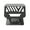 Black, variant on 360°Rotating Laptop Risers Stand Foldable Design Height Adjustment Support