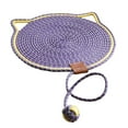 thumbnail image 1 of Cat Scratch Mat Grinding Claws Cat Floor Scratching Pad for Carpet Couch Bed Violet, 1 of 8