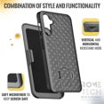 thumbnail image 4 of Rome Tech Samsung Galaxy A13 5G Shell Holster Combo Case With Belt clip, 4 of 7