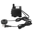 thumbnail image 3 of Portable Air Pump, Aquarium Pump Wear-resistant Ceramic Rotor Strongly Fixed Suction Cup Quiet Design Submersible Pump  for Home for Office, 3 of 7