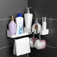 thumbnail image 3 of EGNMCR Closet Organizers and Storage, Storage Trunks & Bag Kitchen Bathroom Bathroom Wall Shelf Storage Rack Triagle Layered Rotating Rack Storage rack, 3 of 9