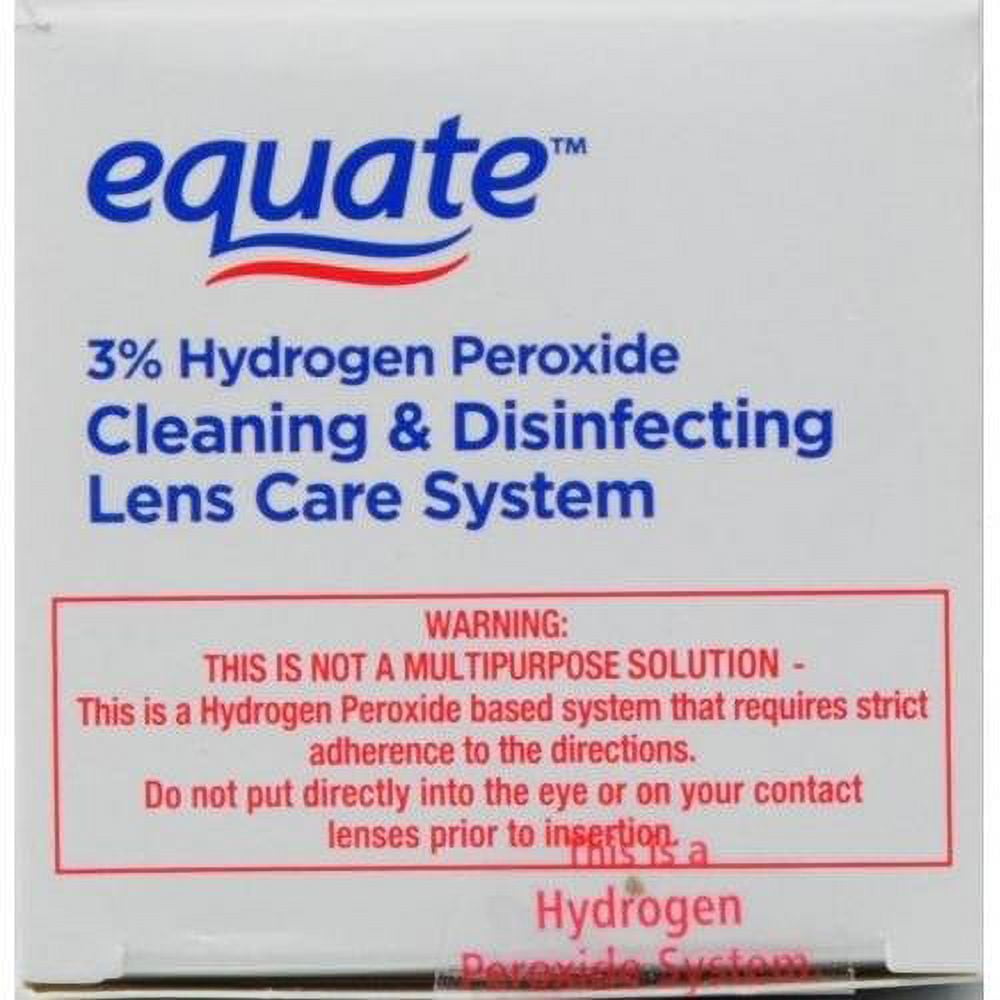 Equate, Cleaning and Disinfecting Lens Care System, 12 fl. oz.