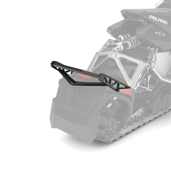 Polaris 2882926-458 Axys Elite Pro Matte Black Rear Bumper Rush Switchback 137 Snowmobile