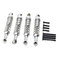thumbnail image 4 of de choque de metal perfecl 62 mm para piezas MN 1/12 D90 D91 99S ACCS plata, 4 of 6
