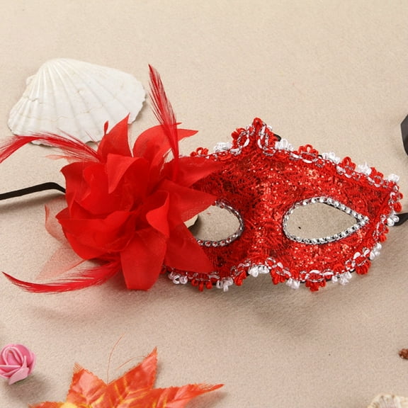 Tejiojio Sexy Women Black Lace Eye Face Mask Masquerade Party Ball Prom