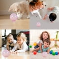 thumbnail image 6 of Ghojet Hamster Ball Electric Toy Electric Hamster Rolling Ball Toy Cute Cartoon Animal Ball Toy Self Rotating Toy Plush Hamster Electric Toys Animal Running Ball for Kids Pet Playing, 6 of 9