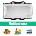 thumbnail image 5 of Hearts Battle Versatile Oxford Cloth Reusable Storage Box - Foldable, Large Capacity Beach Bag, Shopping Bag, and Decorative Box, 5 of 7