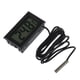 thumbnail image 5 of 4 piezas Termómetro digital LCD para refrigerador con sonda impermeable para refrigerador, congelador, acuario, termohigrómetro incorporado (juego de 2 negros y 2 blancos), 5 of 5